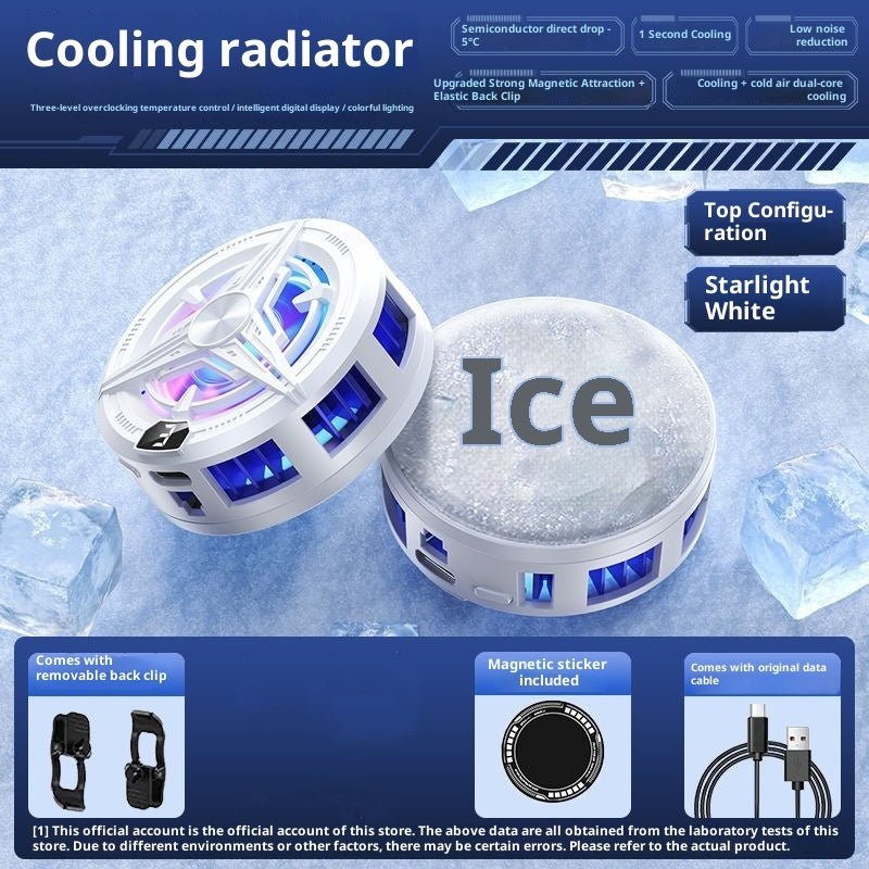 Magnetic Phone Cooler QY02 Semiconductor Back Clip