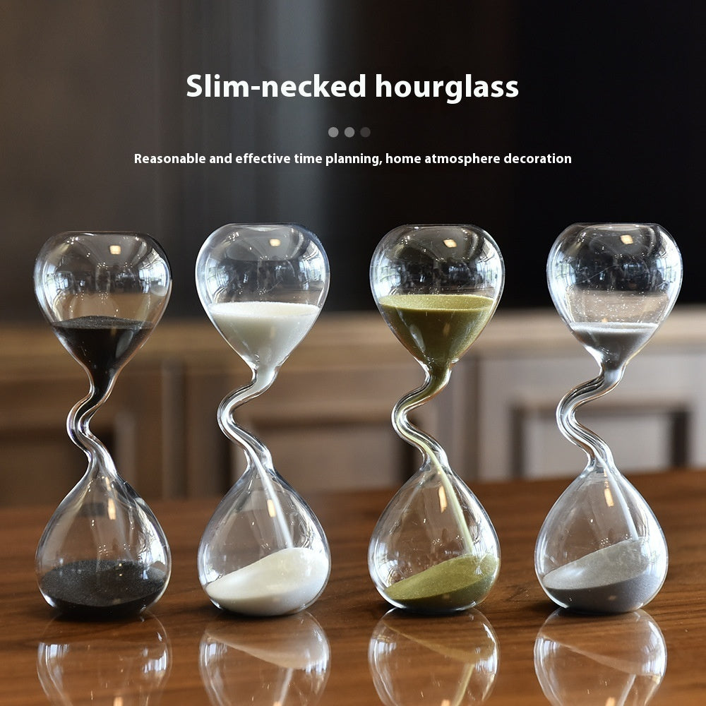 Creative Slim Neck Art Sand Clock Timer