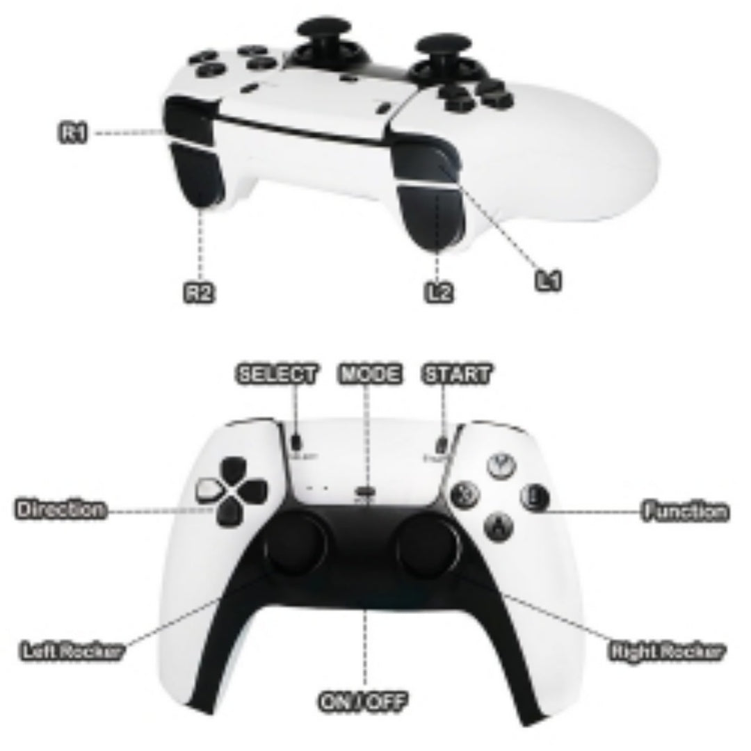 60000 4K HDMI Retro Gaming Console W 2 Wireless Controller TV Video Game Stick