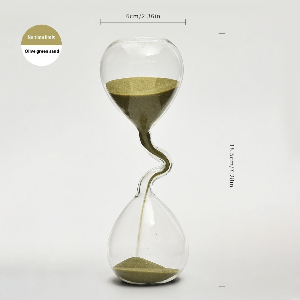 Creative Slim Neck Art Sand Clock Timer