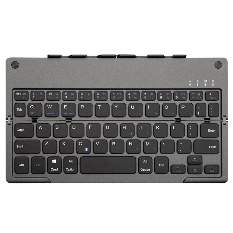 Foldable Wireless Bluetooth Keyboard Stand Portable Mini