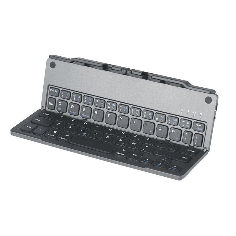 Foldable Wireless Bluetooth Keyboard Stand Portable Mini
