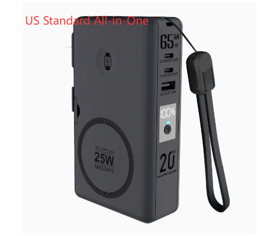 65W GaN Super Fast Magnetic Charging Power Bank